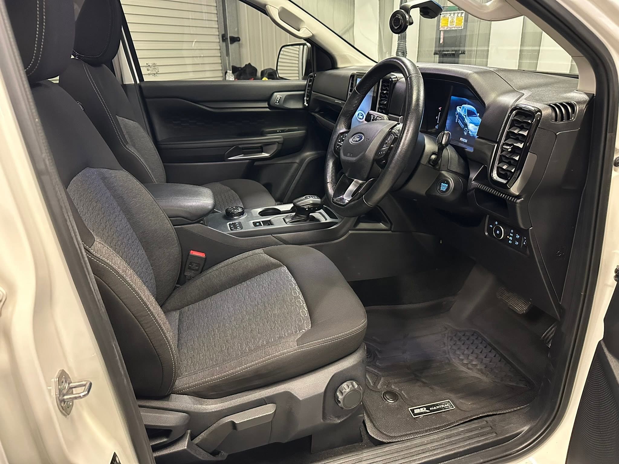 Ute interior after professional interior detailing by Pro Tint and Detailing